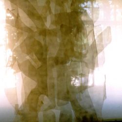 Andrea J Grote, O.T. (Paris, Orte), 1998, Kunstverein Deggendorf, 250 x 150 x 420cm