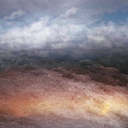 Andrea Grote, O.T. (Weissfluh V, 24.7.2017, 1min) 2017/2025, 40 x 40 cm, Auflage 1/6