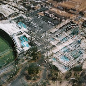 Andrea Grote_O.T. (Las Vegas, 2.8.2024, 3 min), 2024, analoge Farbfotografie hinter Acrylglas, 1/6 Auflage